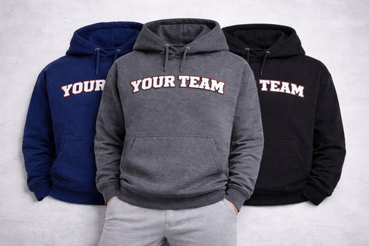 Custom Team Hoodie - Personalized Name & Logo